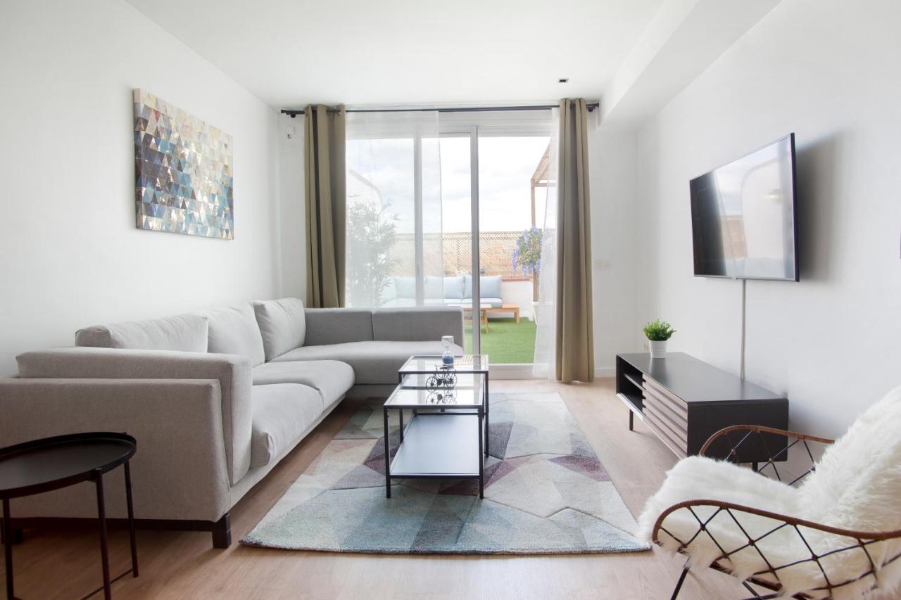 Tendency Apartments 12 Penthouse Barcelona Bagian luar foto