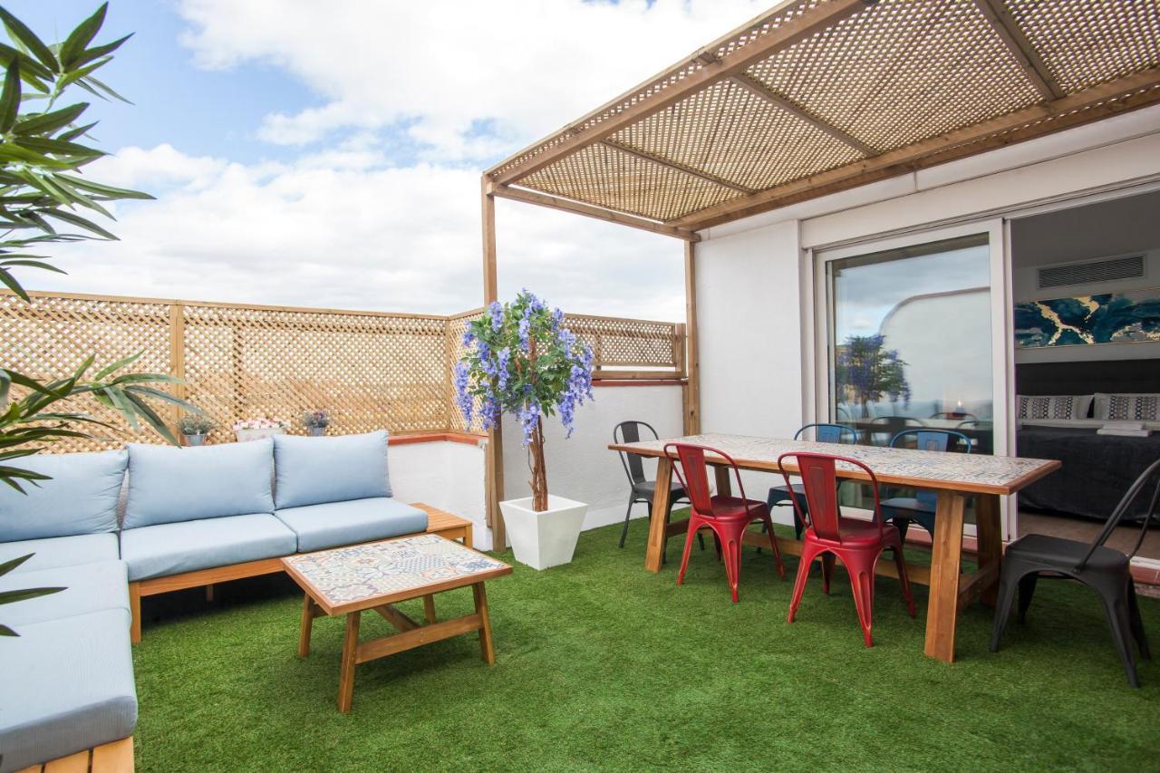 Tendency Apartments 12 Penthouse Barcelona Bagian luar foto
