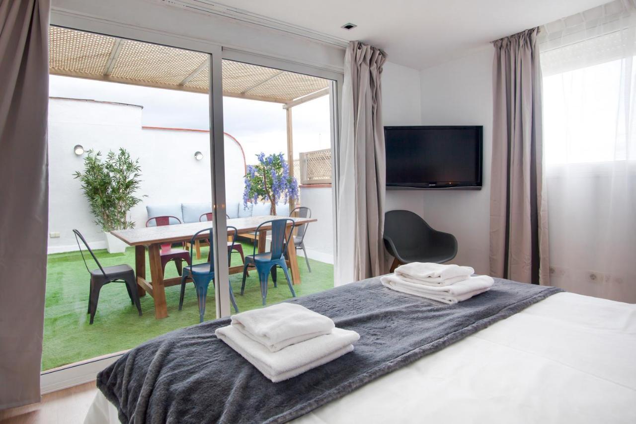 Tendency Apartments 12 Penthouse Barcelona Bagian luar foto