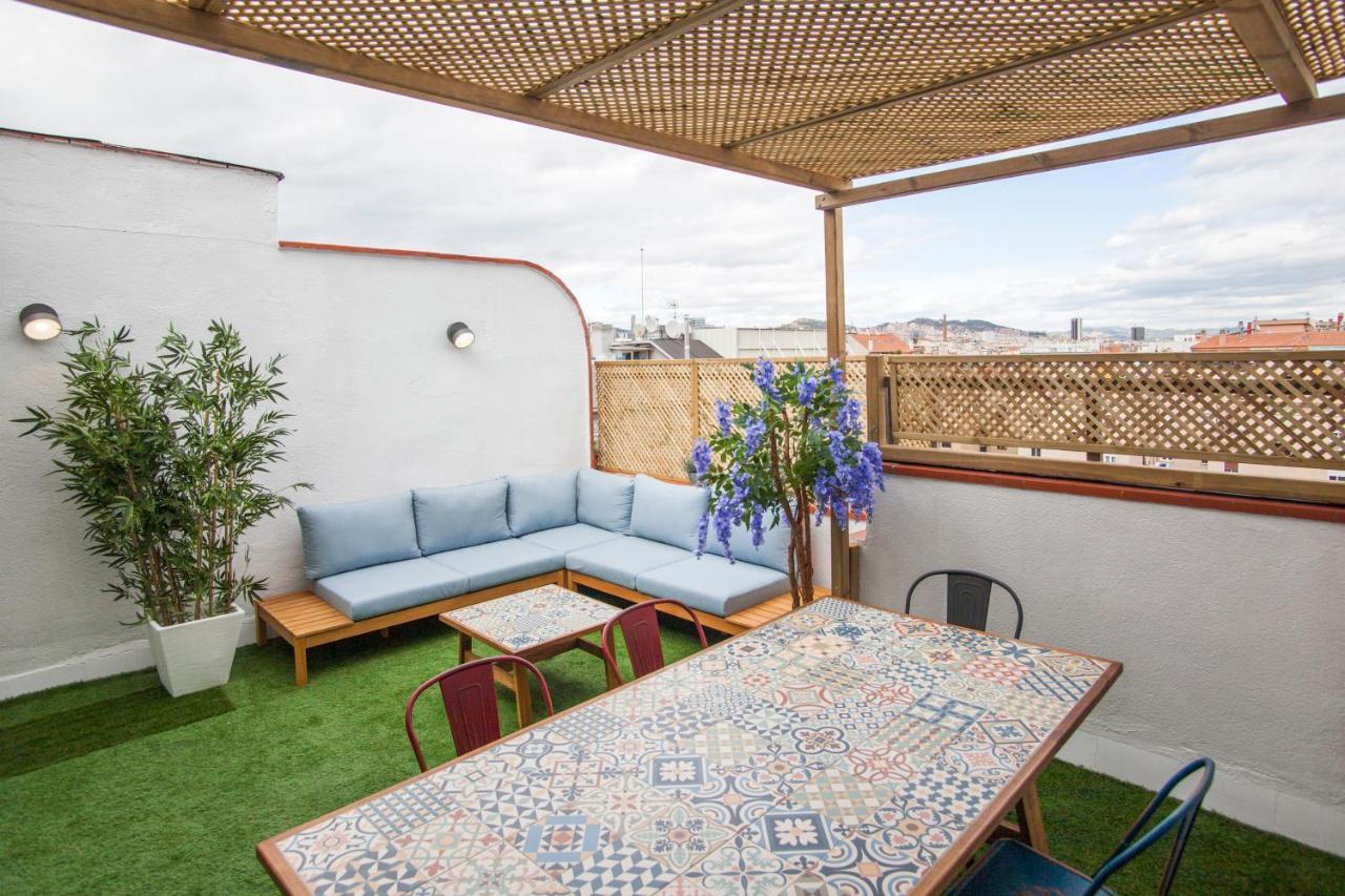 Tendency Apartments 12 Penthouse Barcelona Bagian luar foto